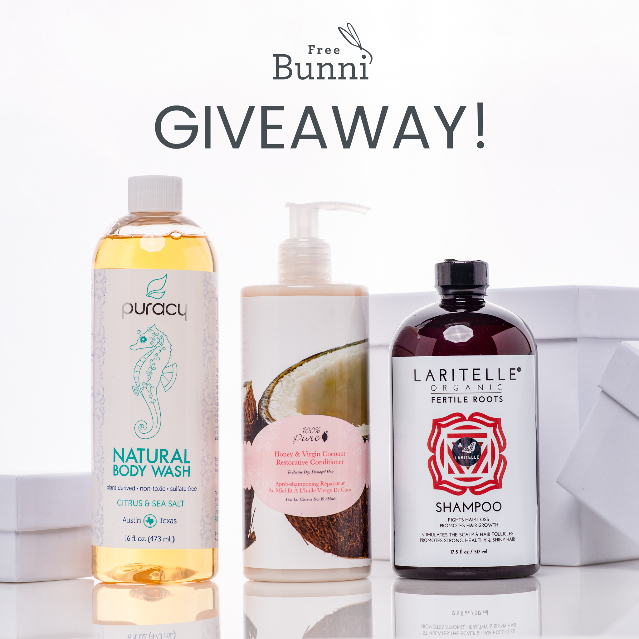 Free Bunni October Bath Time Giveaway