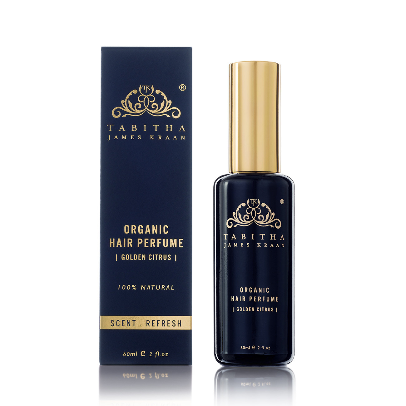 Organic Hair Perfume Golden Citrus