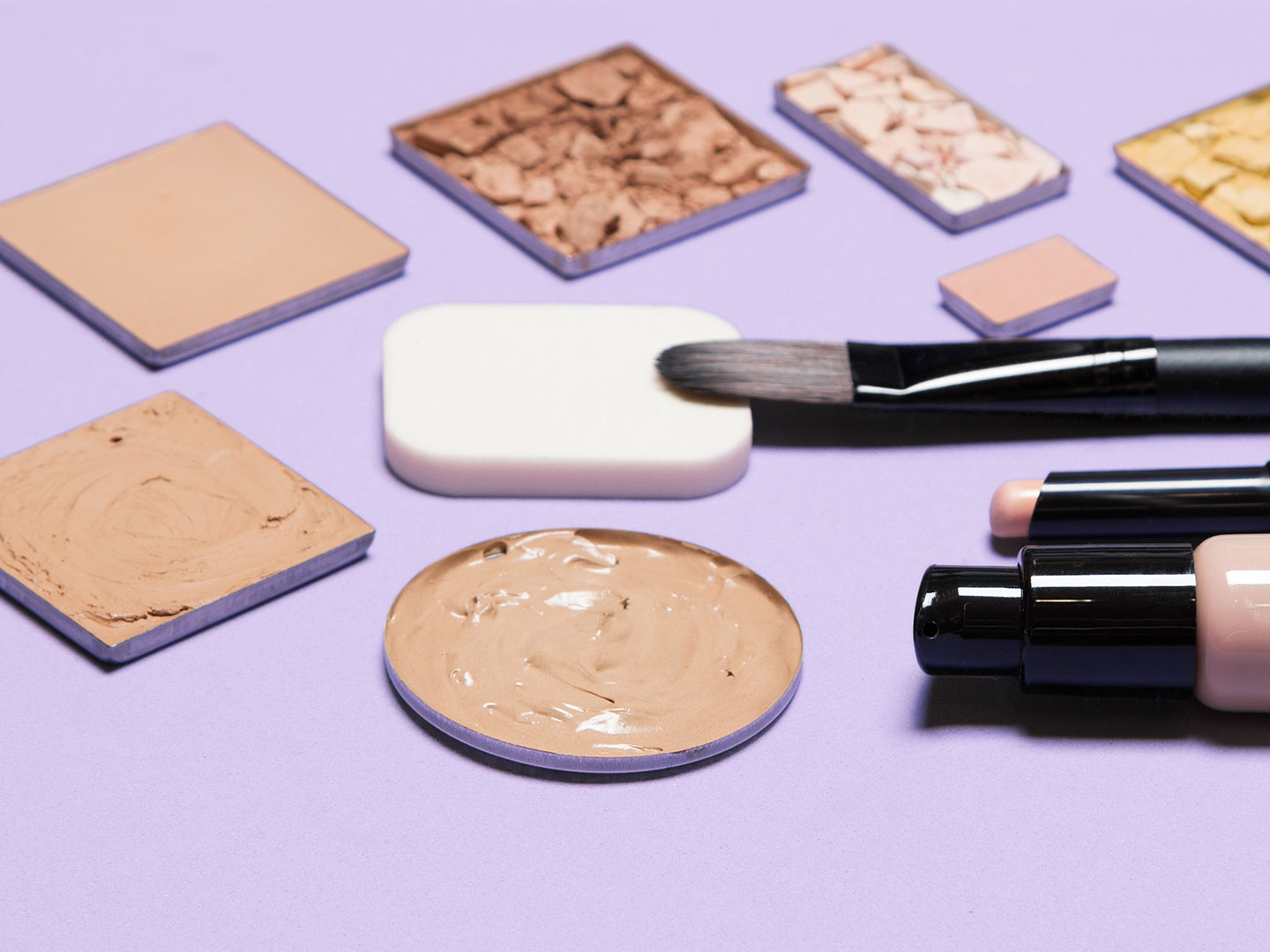 liquid face powder