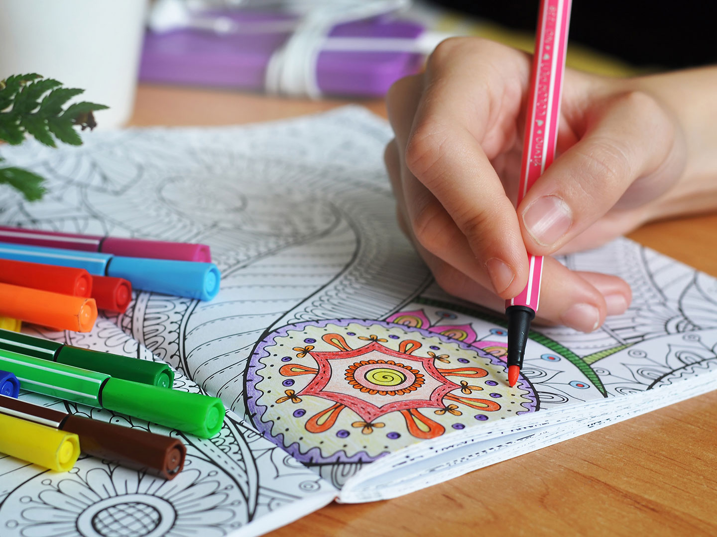 Coloring for adults